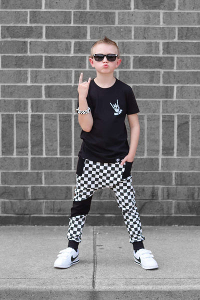 Checkered Joggers