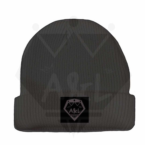 Slate Knitted Beanie