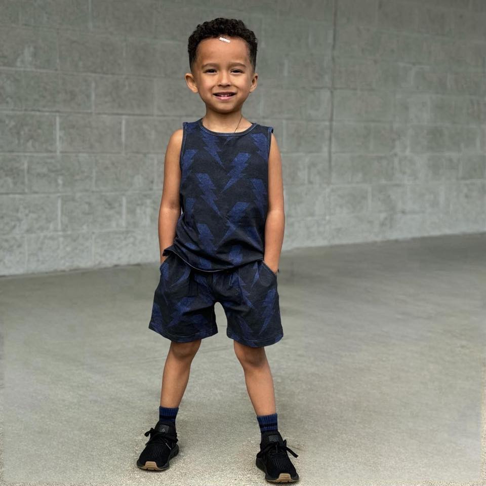 Bolts Tank and Short set