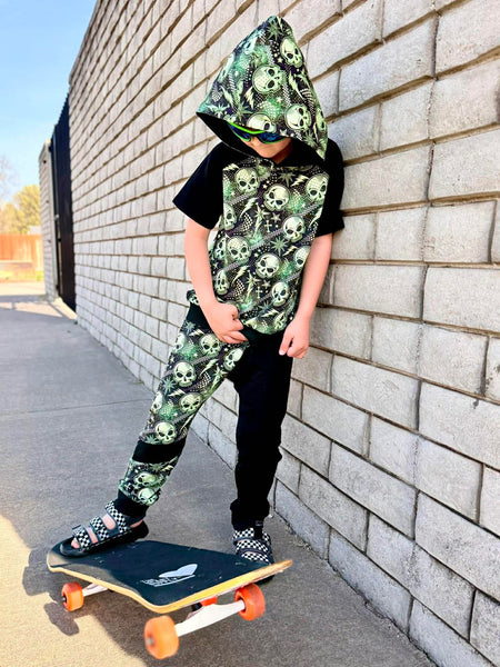 Green Skulls Set