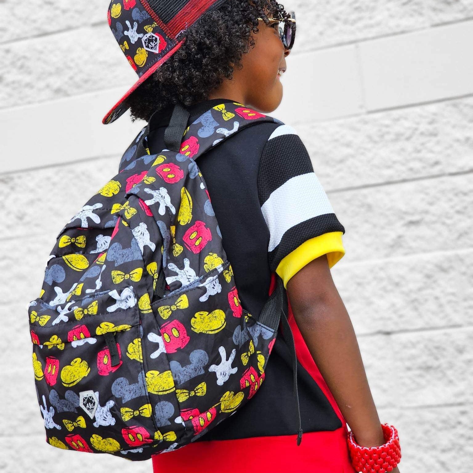 Grunge Mouse Backpack