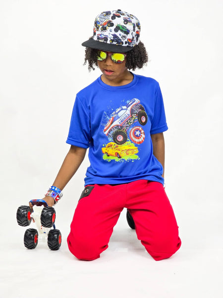 Super Monster Trucks Snapback