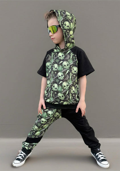 Green Skulls Set