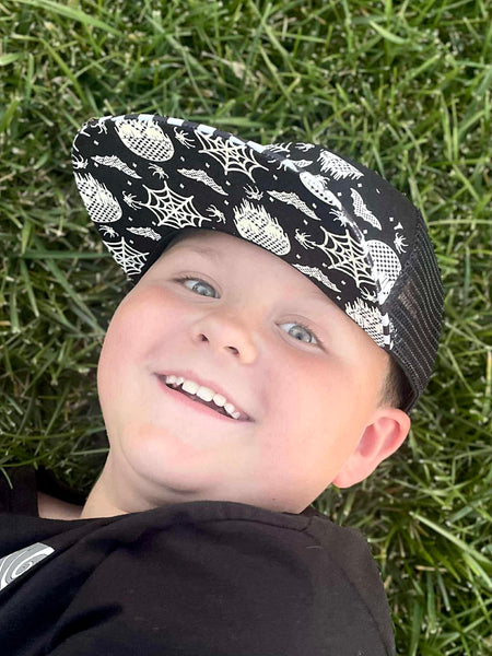 Skelly and Bats Glow in the Dark Snapback